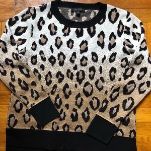 Ann Taylor Leopard Top